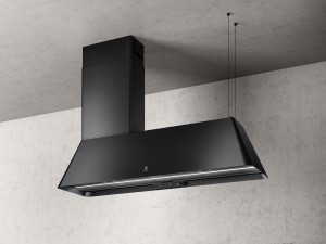 Okap wyspowy Elica IKONA MAXXI PURE BL MAT/F/120 Czarny
