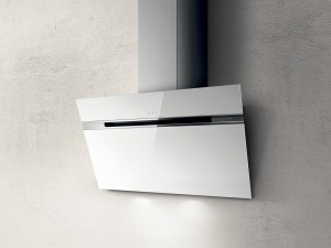 Okap przyścienny Elica STRIPE WH/A/60, Białe szkło