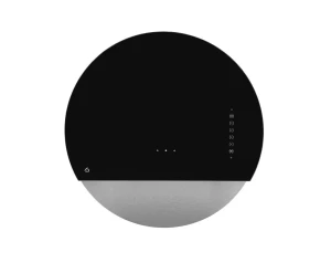 Okap przyścienny CIARKO DESIGN Eclipse Black/Inox