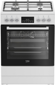Kuchnia gazowo-elektryczna Beko FBM62330GWDTN