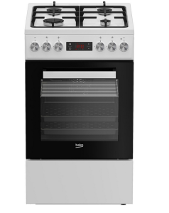 Kuchnia gazowo-elektryczna Beko FSM52332DWDT 