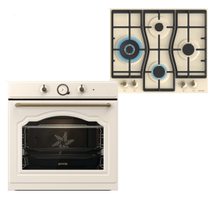 Zestaw Gorenje Piekarnik BOS67372CLI + Płyta Gazowa Gorenje GW6D42CLI