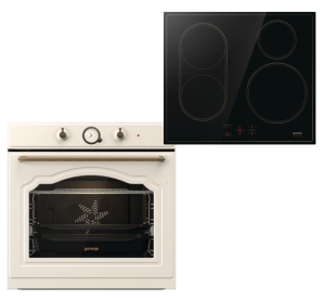 Zestaw Gorenje Piekarnik BOS67372CLI + Płyta Indukcyjna Gorenje GI6421CLBSC
