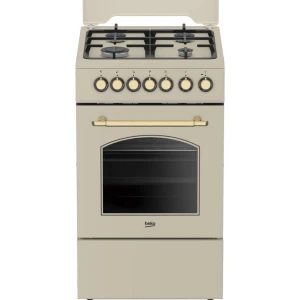 Kuchnia gazowo-elektryczna Beko FSE52135DCRSN Retro