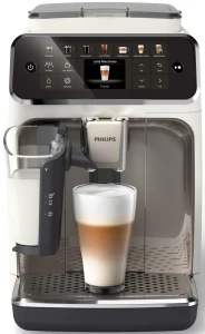Ekspres ciśnieniowy PHILIPS 4400 LatteGo EP4443/70 biały