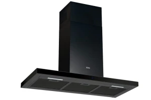 Okap przyścienny BERG T-LINE 90 cm Czarny 
