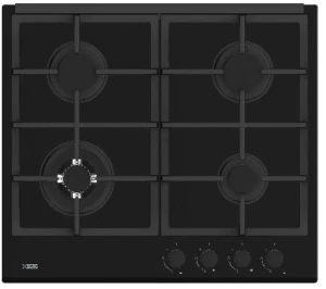 Płyta gazowa na szkle XBERG HGG610B1 60 cm Czarna