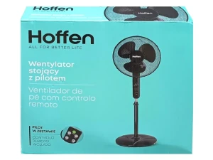Wentylator stojący z pilotem Hoffen HO-00014 Czarny