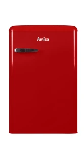 Lodówka Amica KS15610R Retro, Czerwona EKSPOZYCJA