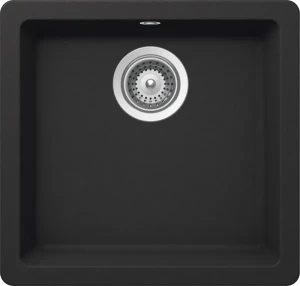 Zlewozmywak SCHOCK QUADRO N-100S Onyx Cristalite