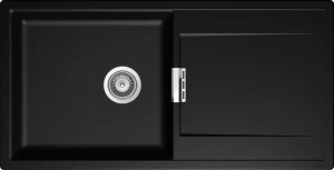  Zlewozmywak SCHOCK MONO D-100L Linia Studio Magma CRISTADUR 