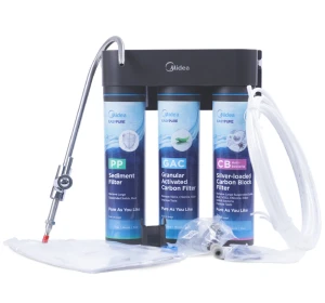 Filtr pod zlew Midea EasyPure Flavour -3-stopniowa filtracja poprawiająca smak wody
